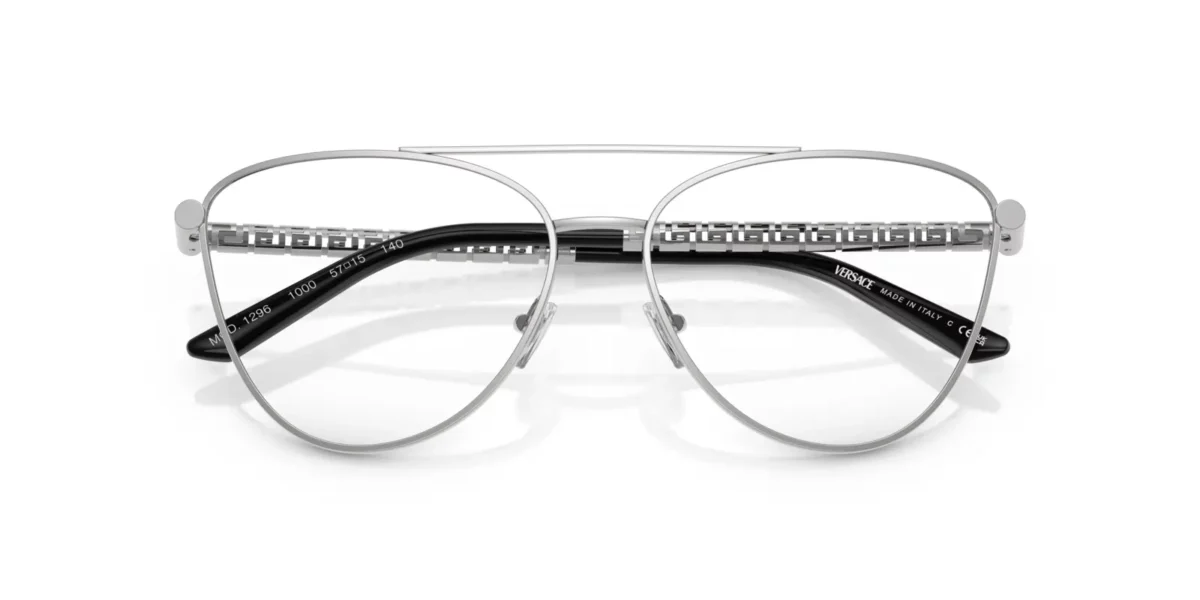 Versace VE1296 1000 - Silver - Front