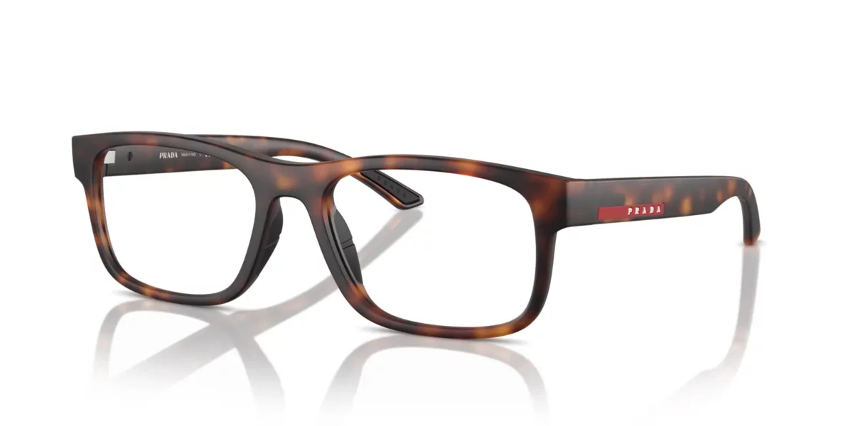 Prada PS 04QV 17X1O1 - Dark Havana Rubbered