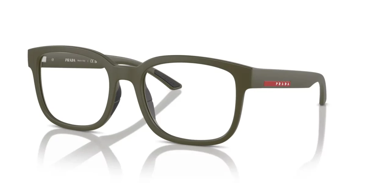 Prada PS 05QV 15X1O1 - Green Military Matte