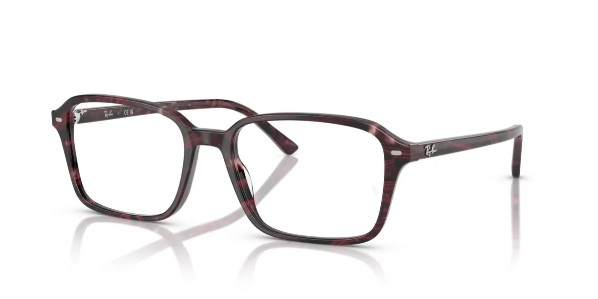 Ray-Ban RX5431 8393 - Transparent Fantasy Violet / Red